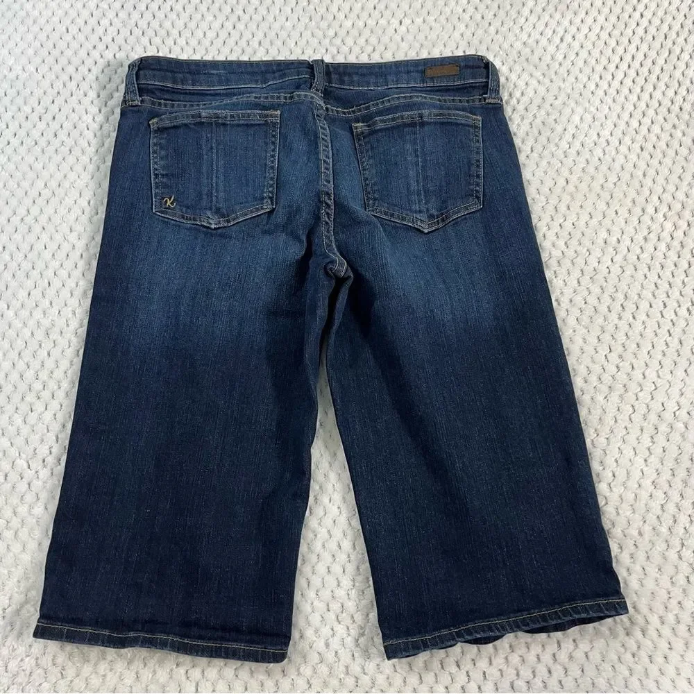 Kut from the Kloth Dark Blue Jean Shorts - Picture 2 of 8